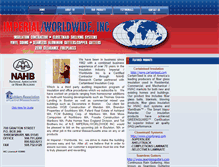 Tablet Screenshot of imperialworldwide.com